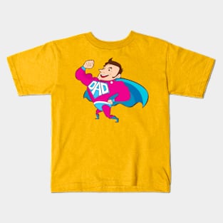 Fathers day nice present! Super dad! Kids T-Shirt